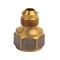 Thrifco Plumbing No. 46 3/8 Inch Flare x 1/2 Inch FIP Brass Adapter 4401127 - alternate 2